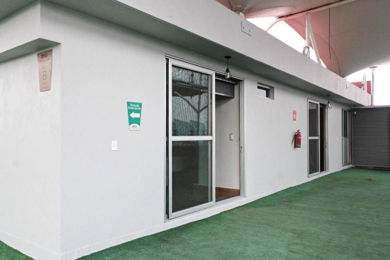 Increíble Mini loft privado con baño (A) Cidade do México Exterior foto